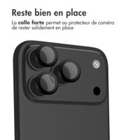 imoshion Protection d'objectif d'appareil photo (pack de 2) Apple iPhone 17 Pro / 17 Pro Max - Noir