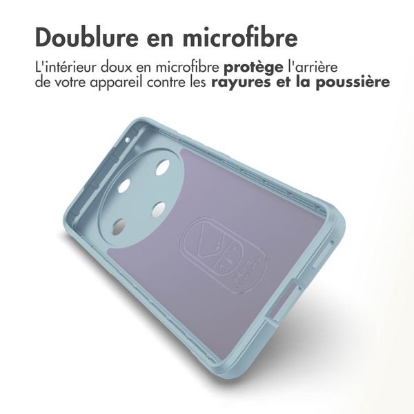 imoshion EasyGrip Backcover Honor Magic 6 Lite - Bleu clair