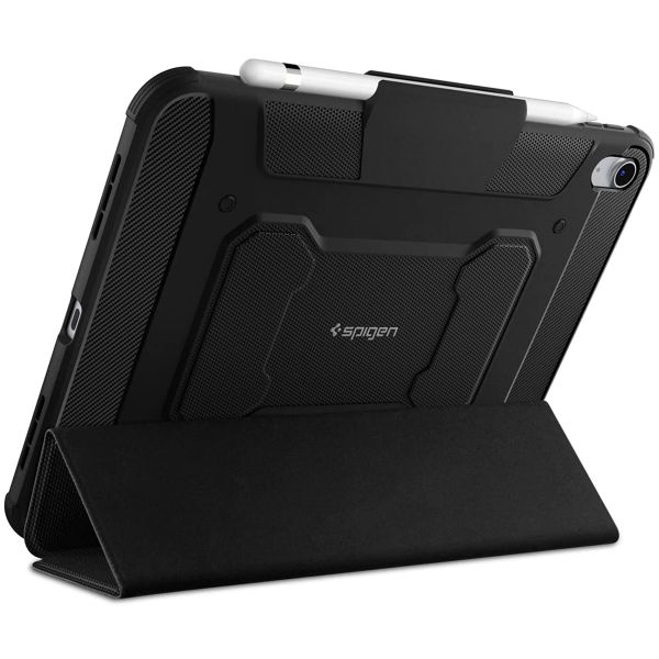 Spigen Coque tablette Rugged Armor Pro Apple iPad 11 (2025) 11 pouces A16 / iPad 10 (2022) 10.9 pouces - Noir
