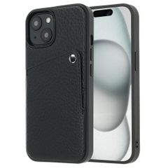 Selencia Coque Riva avec porte-cartes Apple iPhone 15 - Noir