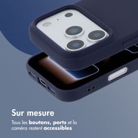 imoshion Coque Couleur Apple iPhone 17 Pro - Bleu foncé