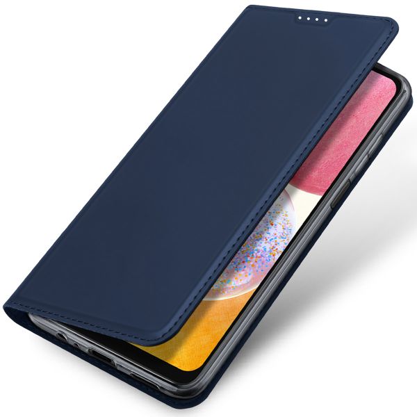 Dux Ducis Étui de téléphone Slim Samsung Galaxy A14 (5G/4G) - Bleu foncé