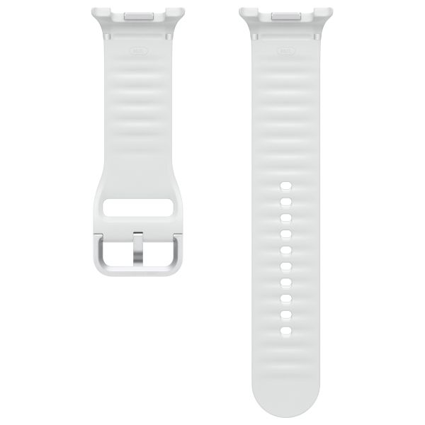 Samsung Bracelet Sport original Samsung Galaxy Watch 8 (40/44mm) / Classic (46mm) - M/L - Blanc