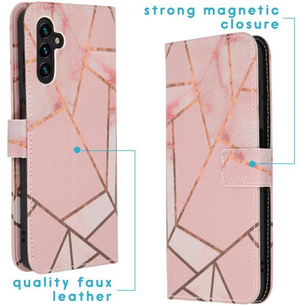 imoshion Coque silicone design Samsung Galaxy A13 (5G) / A04s - Pink Graphic