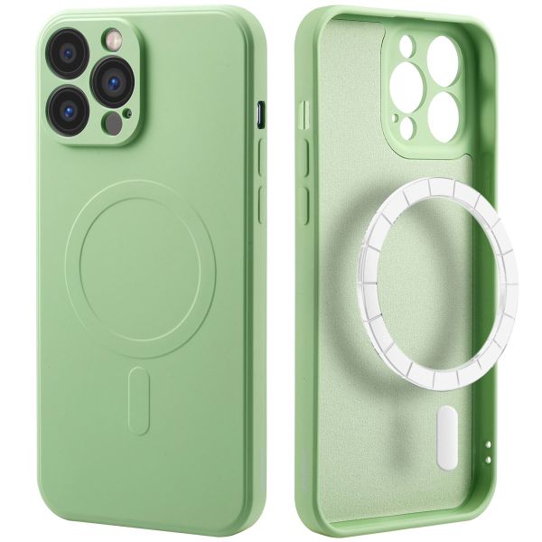 imoshion Coque Couleur avec MagSafe Apple iPhone 13 Pro Max - Vert