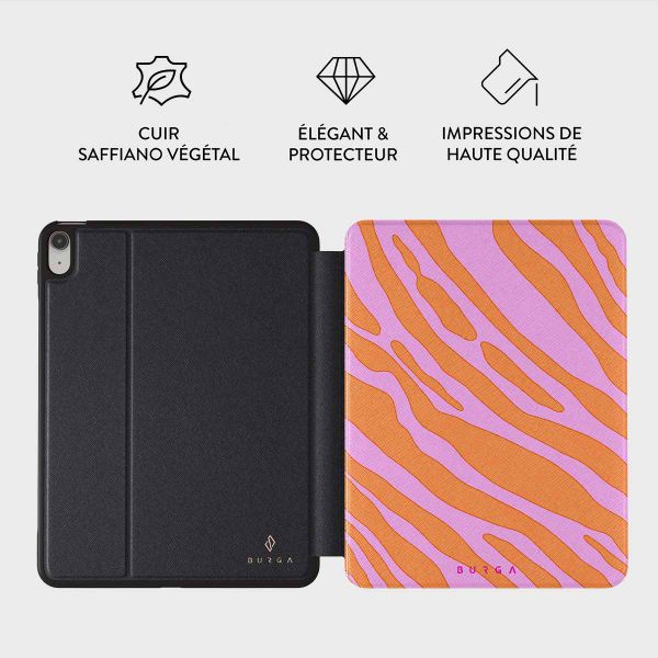Burga Coque tablette Apple iPad 11 (2025) 11 pouces A16 / iPad 10 (2022) 10.9 pouces - Spicy