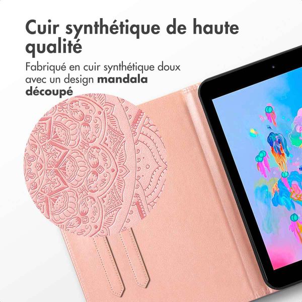 imoshion Coque tablette Apple iPad 6 (2018) 9.7 pouces / iPad 5 (2017) 9.7 pouces / Air 2 (2014)/Air 1 (2013) - Rose Gold