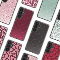 imoshion Coque Design Samsung Galaxy S24 - Crush Check Coral Dust