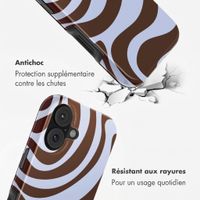 Selencia Coque arrière Vivid Apple iPhone 17 - Dream Swirl Chocolate