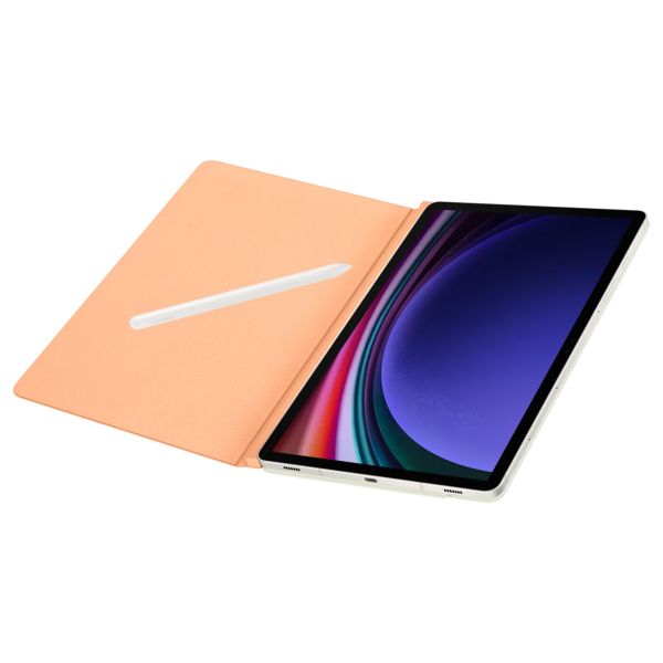 Samsung Coque tablette originale Smart Samsung Galaxy Tab S10 Lite / S9 11 pouces / S10 FE / S9 FE 10.9 pouces - Orange