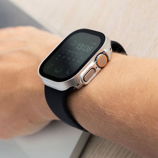 imoshion Coque rigide à couverture complète Apple Watch Ultra / Ultra 2 / Ultra 3 - 49 mm - Titanium