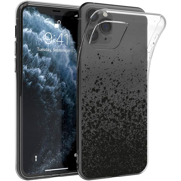 imoshion Coque Design iPhone 11 Pro - Eclaboussures - Noir