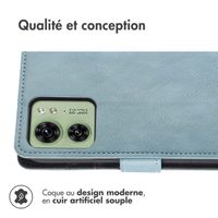 imoshion Étui de télephone portefeuille Motorola Edge 40 - Bleu clair