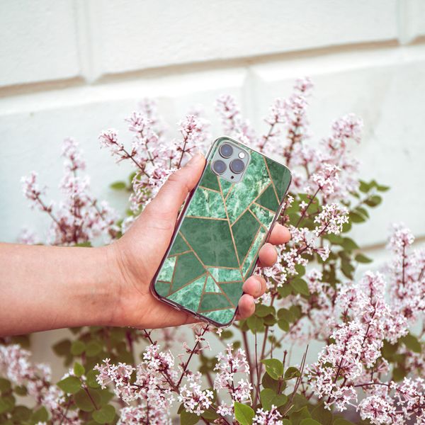 imoshion Coque Design iPhone 12 (Pro) - Cuive graphique / Vert