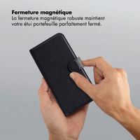 Selencia Étui portefeuille amovible Olyn avec MagSafe Samsung Galaxy A57 (5G) - Noir