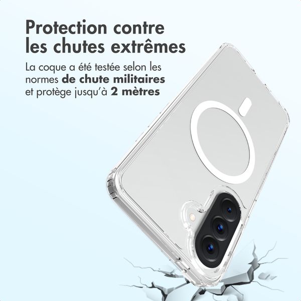 Accezz Coque arrière Xtreme Impact avec MagSafe Samsung Galaxy A57 (5G) - Transparent