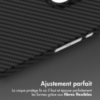Accezz Coque Kevlar MagSafe Apple iPhone 15 Pro Max - Noir