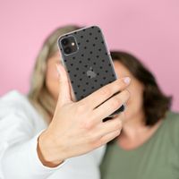imoshion Coque Design iPhone 11 - Hearts All Over Black