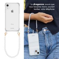 imoshion Coque avec cordons de téléphone Apple iPhone Xr - Perles