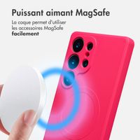 imoshion Coque Couleur avec MagSafe Samsung Galaxy S25 Ultra - Neon Pink