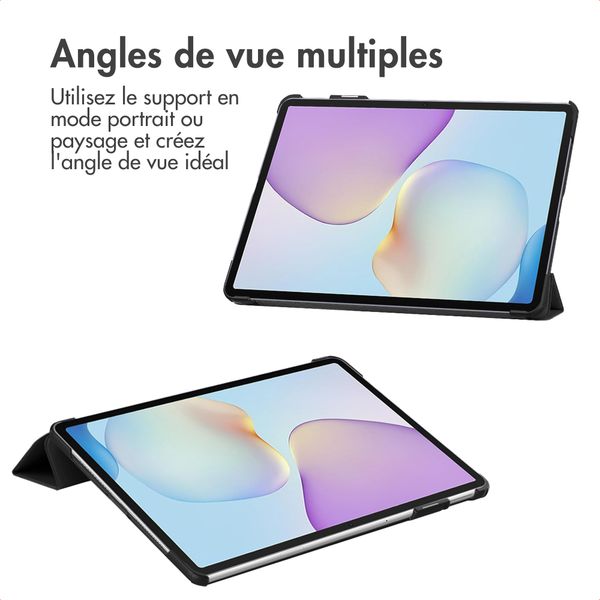 imoshion Coque tablette Trifold Huawei Matepad 11.5 (2025) - Noir