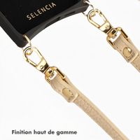 Selencia Cordon de téléphone crossbody - Beige