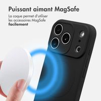 imoshion Coque Couleur avec MagSafe Apple iPhone 17 Pro - Noir