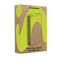 imoshion Ultra Series Aluminium | Batterie externe 20.000 mAh - Charge rapide jusqu'à 33 watts - Gold