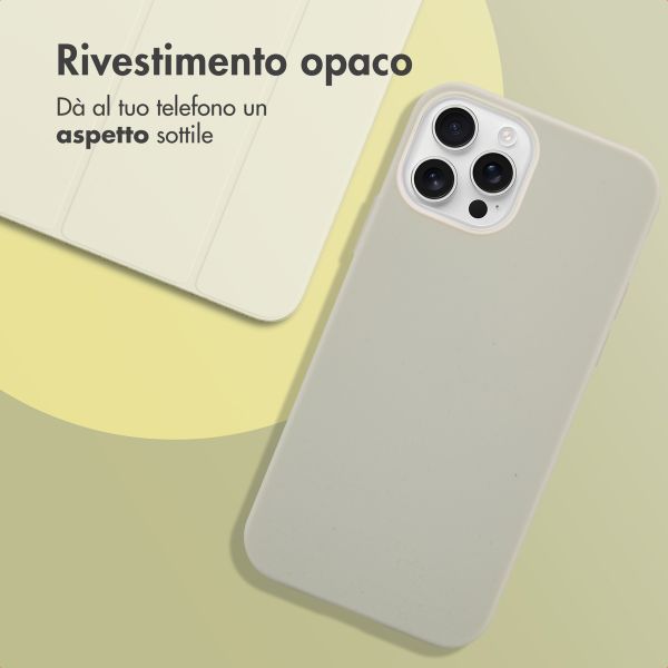 imoshion Coque Couleur Apple iPhone 12 (Pro) - Gris