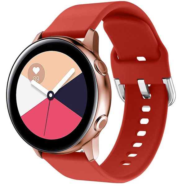 imoshion Bracelet silicone Samsung Galaxy Watch 4 / 5 / 6 / 7 / FE (20 mm) - Rouge
