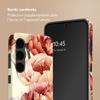 Selencia Coque arrière Vivid Samsung Galaxy S24 - Vintage Peony
