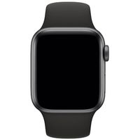 Apple Sport Band Apple Watch Series 1-9 / SE - 38/40/41 mm / Series 10 - 42 mm - Noir