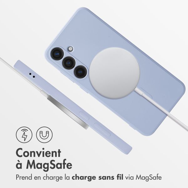imoshion Coque Couleur avec MagSafe Samsung Galaxy S24 Plus - Lila