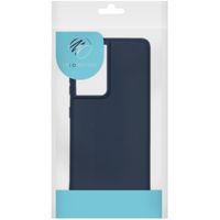 imoshion Coque Couleur Samsung Galaxy S21 Ultra - Bleu foncé