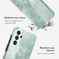 Selencia Coque arrière Vivid Samsung Galaxy A15 (5G) - Marble Grayed Jade