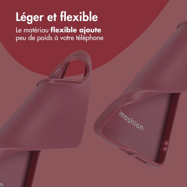 imoshion Coque Couleur Samsung Galaxy S25 Edge - Wine Red