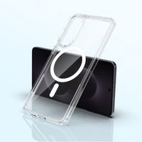 Accezz Coque arrière Xtreme Impact avec MagSafe Samsung Galaxy S25 Edge - Transparent