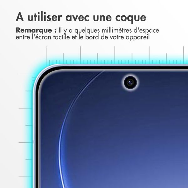 Accezz Protection d'écran en verre trempé Oppo Reno 15