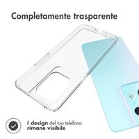 Accezz Coque Clear Oppo Reno 8 Pro 5G - Transparent