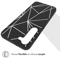 imoshion Coque Design Samsung Galaxy S23 - Graphic Cube Noir