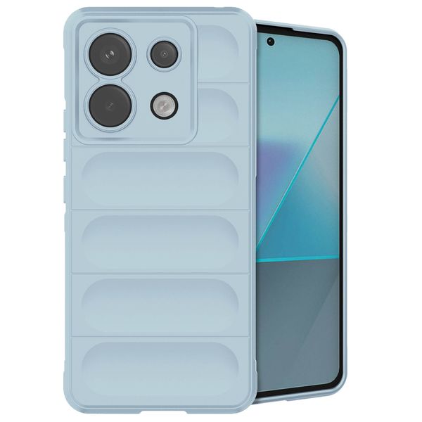 imoshion Coque arrière EasyGrip Xiaomi Poco X6 Pro - Bleu clair