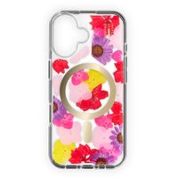 iDeal of Sweden Coque Clear MagSafe Apple iPhone 16 - Tropical Floral