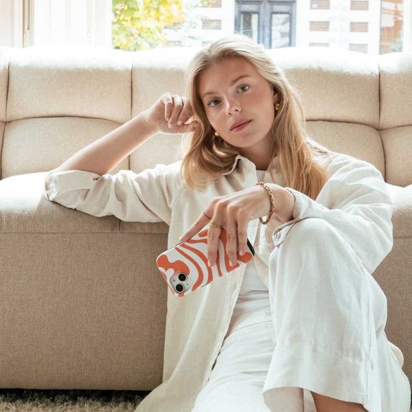 Selencia Coque arrière Vivid Google Pixel 10 / 10 Pro - Dream Swirl Orange