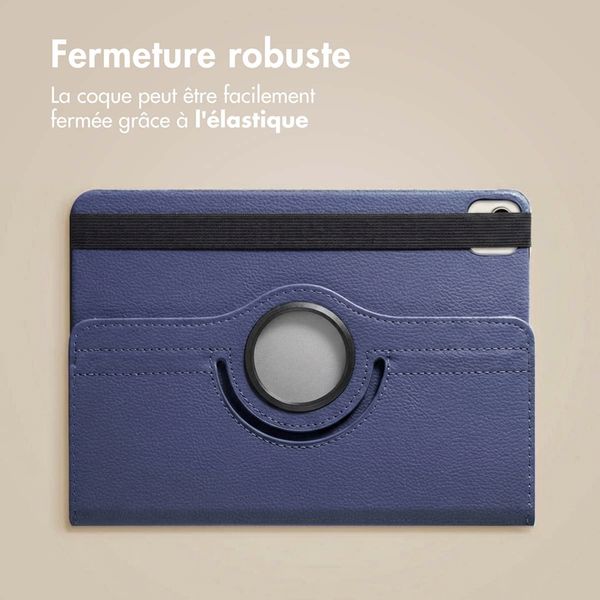 imoshion Coque tablette rotatif à 360° Apple iPad Air 13 pouces (2026) M4 / (2025) M3 / (2024) M2 - Bleu foncé