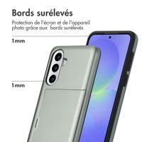 imoshion Coque arrière avec porte-cartes Samsung Galaxy A36 / A56 - Vert