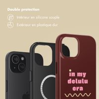 Selencia Coque arrière Vivid avec MagSafe Apple iPhone 15 - Delulu