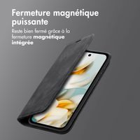 imoshion Étui de téléphone portefeuille Slim Google Pixel 9A - Noir
