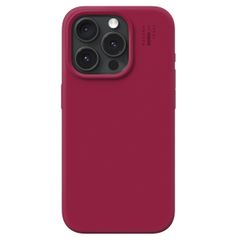 iDeal of Sweden Coque Silicone iPhone 14 Pro - Cranberry