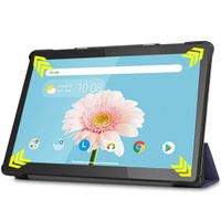 imoshion Coque tablette Trifold Lenovo Tab M10 - Bleu foncé