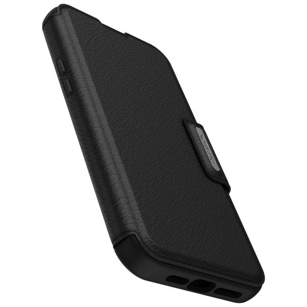 OtterBox ﻿Étui de téléphone portefeuille Strada MagSafe Apple iPhone 15 Pro Max - Noir